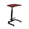Brody Adjustable Desk Brody SitStand Desk, Cherry, 20" D X 29.44" H, 26" W X Melamine Laminate, Cherry 1900CH - alternate 3
